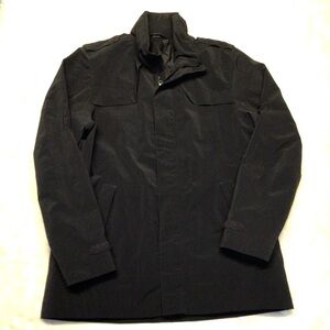 Bergans of Norway black nylon mid weight‎ waterproof zip jacket